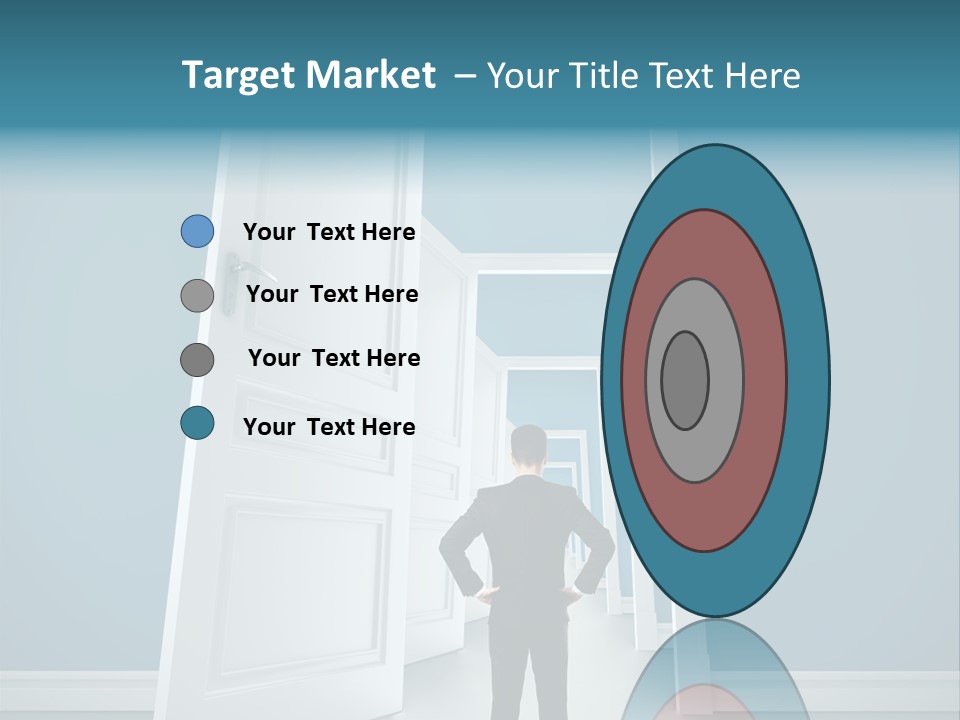 Person Preschool Reading PowerPoint Template