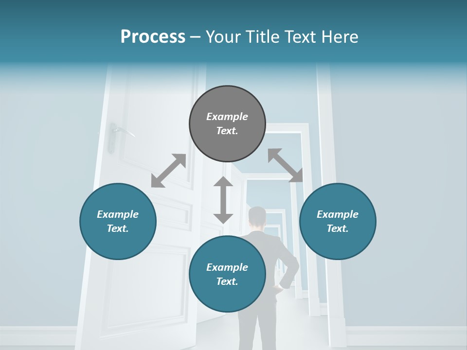 Person Preschool Reading PowerPoint Template