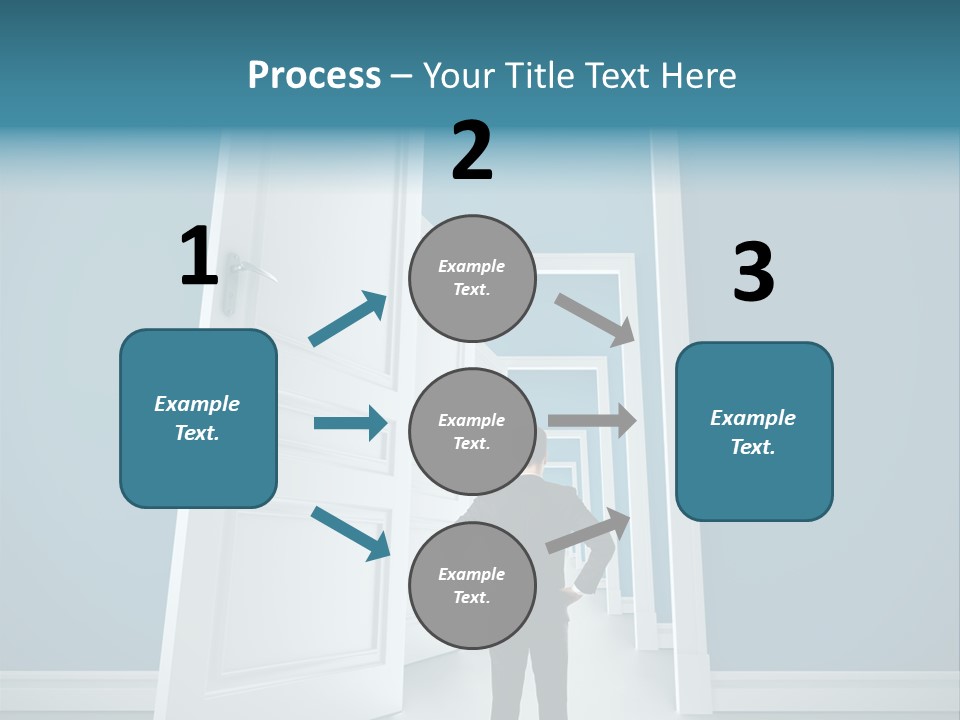 Person Preschool Reading PowerPoint Template