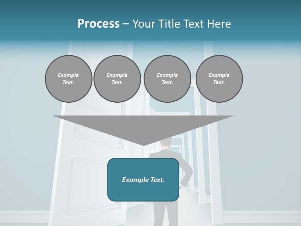 Person Preschool Reading PowerPoint Template