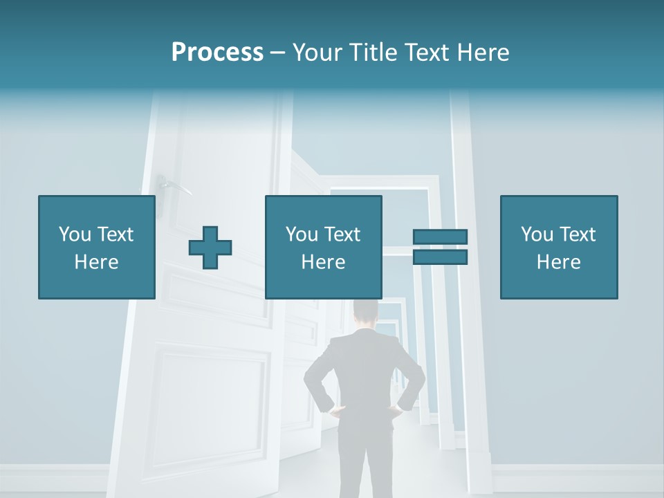 Person Preschool Reading PowerPoint Template