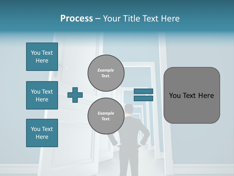 Person Preschool Reading PowerPoint Template