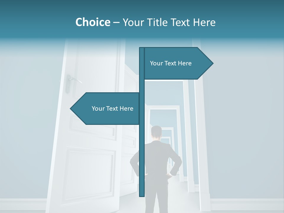 Person Preschool Reading PowerPoint Template