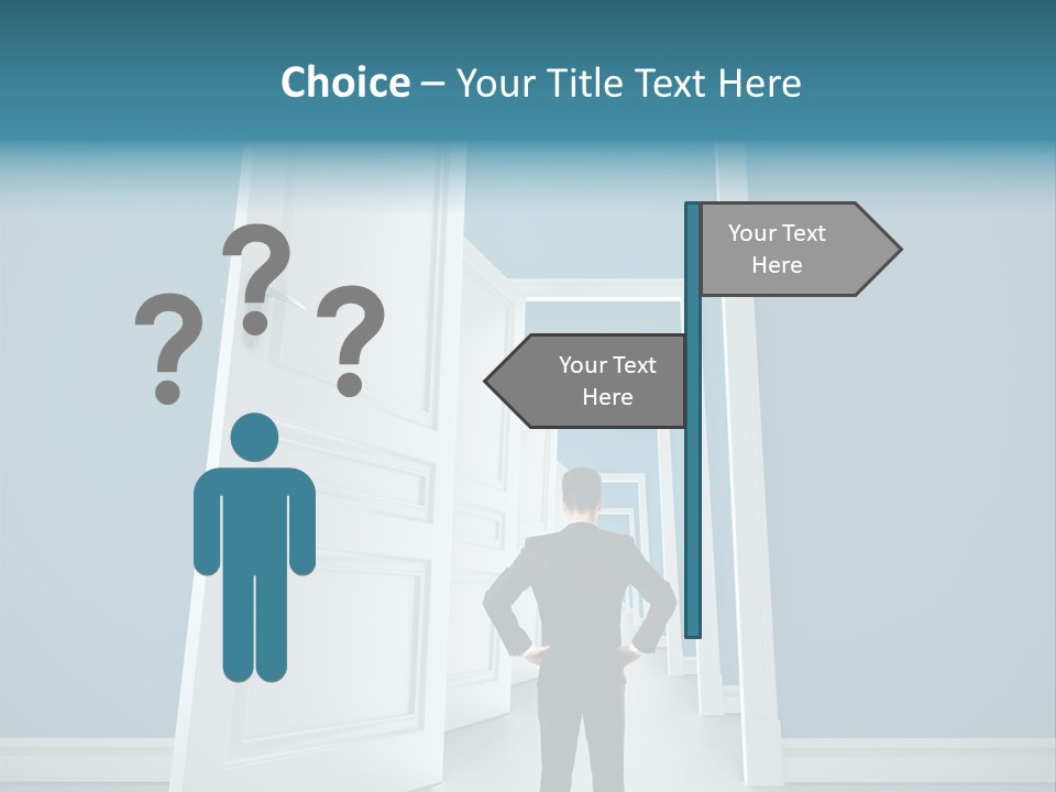 Person Preschool Reading PowerPoint Template