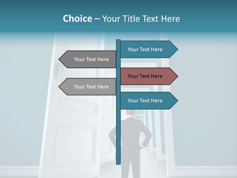 Person Preschool Reading PowerPoint Template