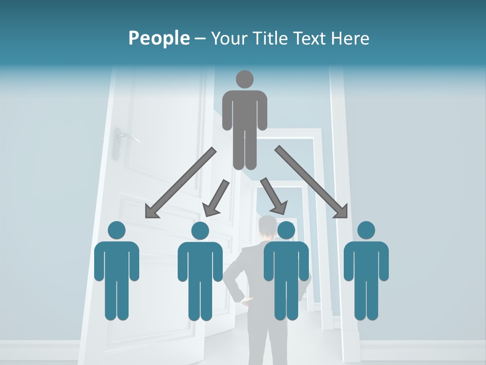 Person Preschool Reading PowerPoint Template