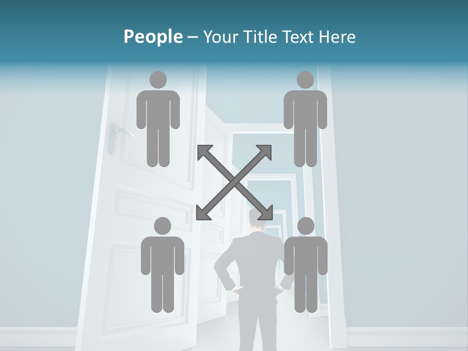 Person Preschool Reading PowerPoint Template