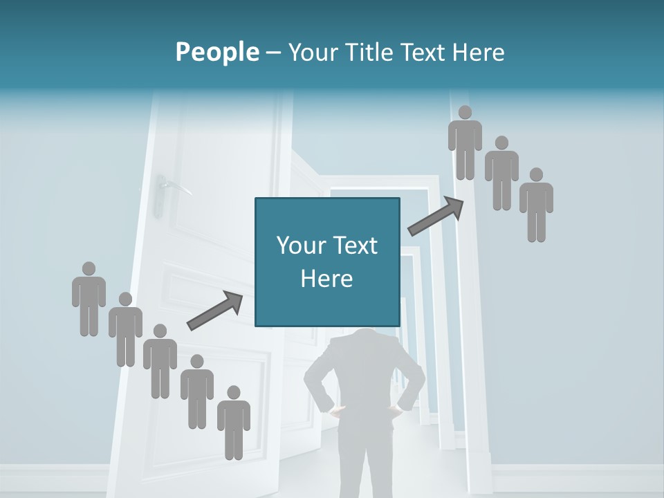 Person Preschool Reading PowerPoint Template