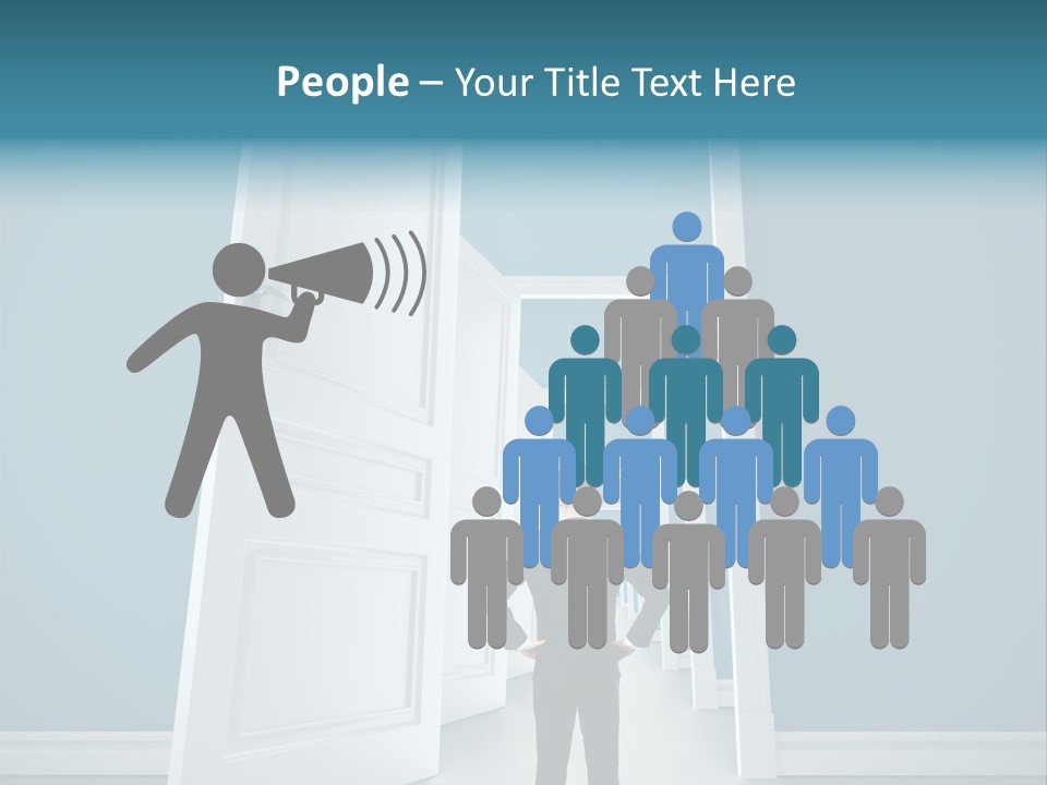 Person Preschool Reading PowerPoint Template