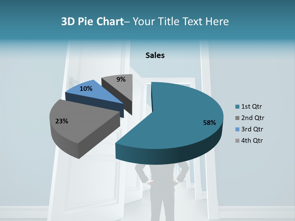 Person Preschool Reading PowerPoint Template