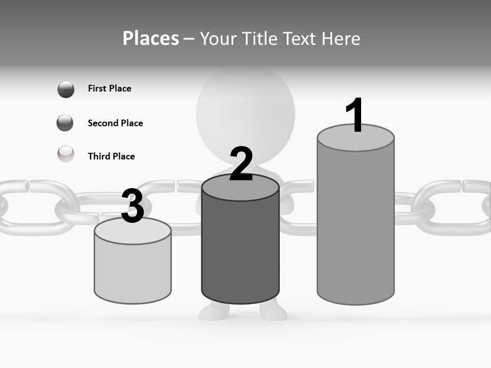 Figure Unite Power PowerPoint Template