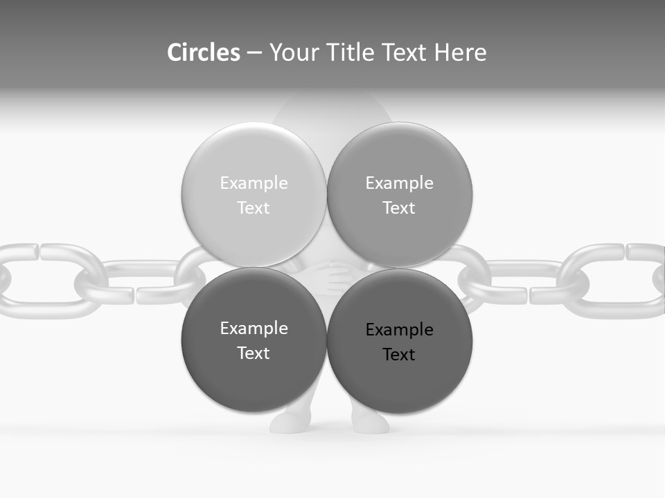 Figure Unite Power PowerPoint Template