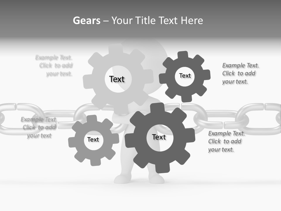Figure Unite Power PowerPoint Template
