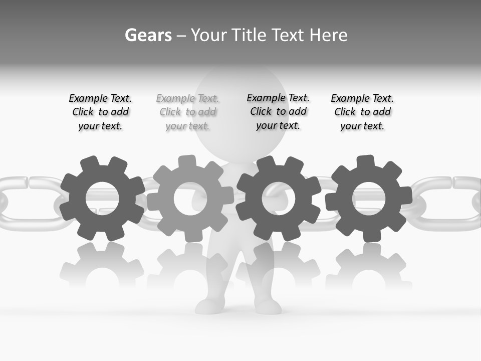 Figure Unite Power PowerPoint Template