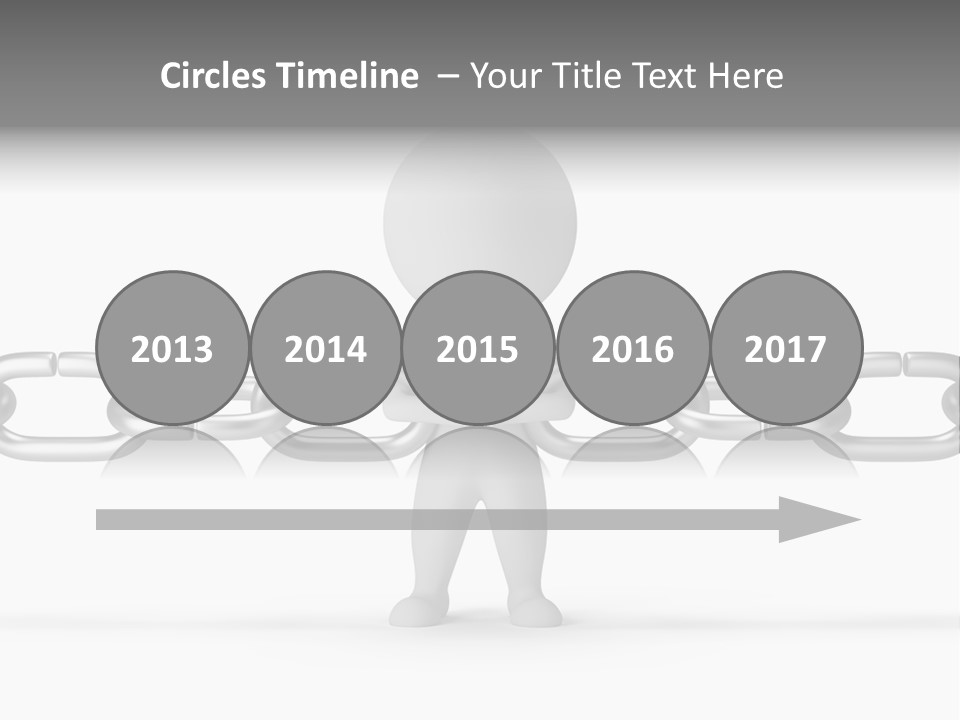 Figure Unite Power PowerPoint Template