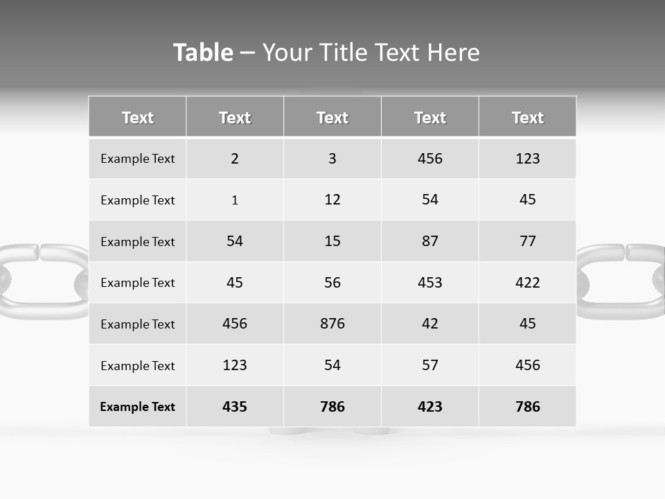 Figure Unite Power PowerPoint Template