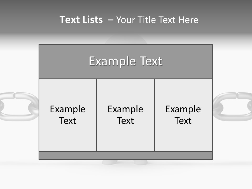 Figure Unite Power PowerPoint Template
