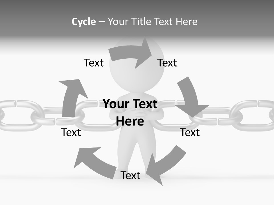 Figure Unite Power PowerPoint Template