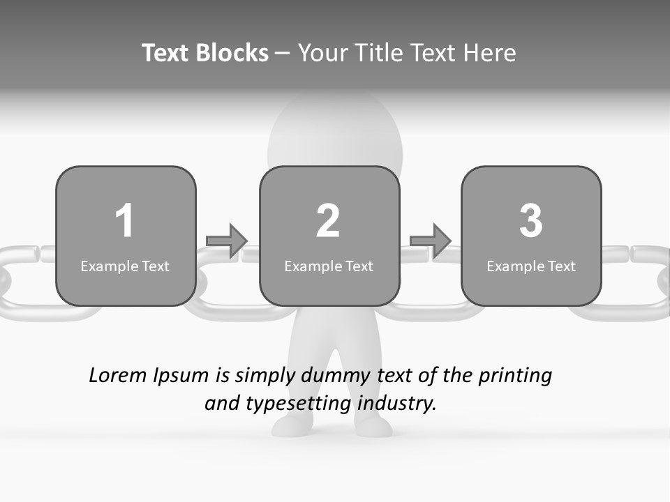 Figure Unite Power PowerPoint Template