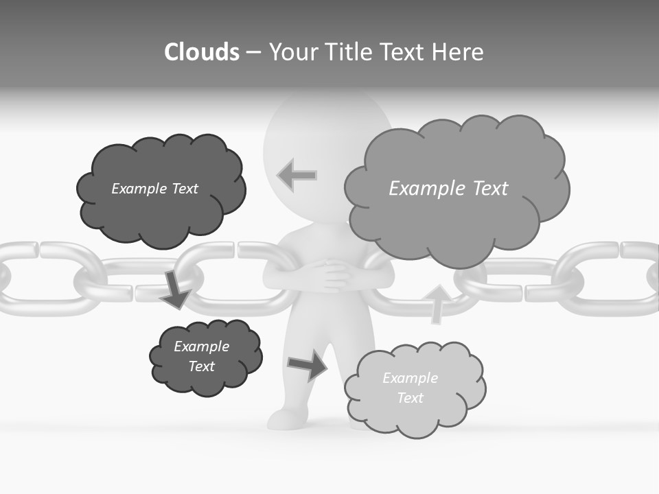 Figure Unite Power PowerPoint Template