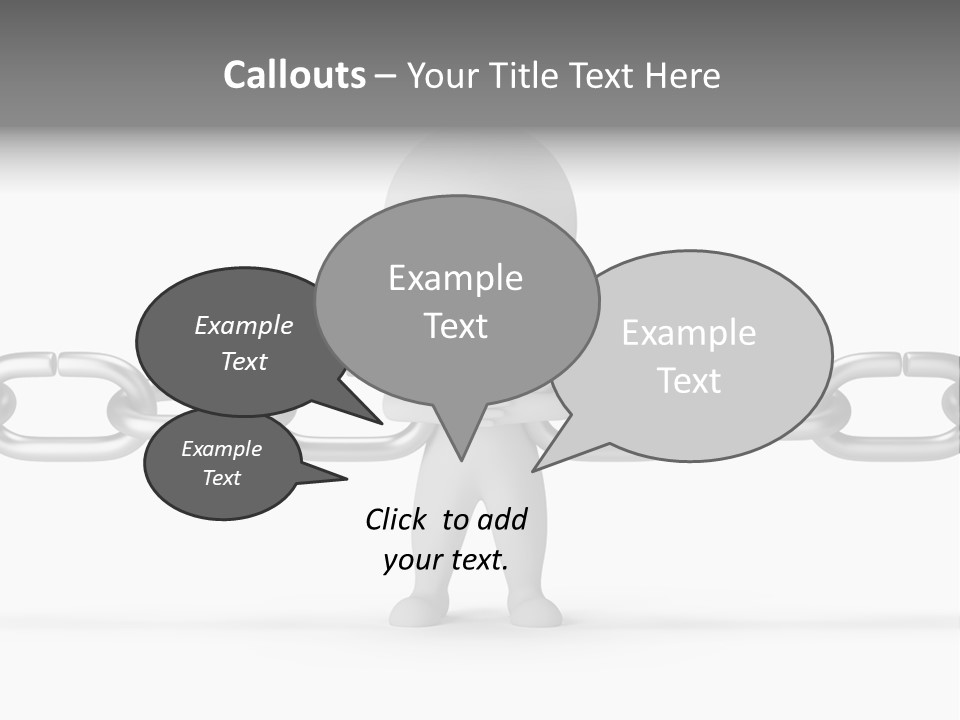 Figure Unite Power PowerPoint Template