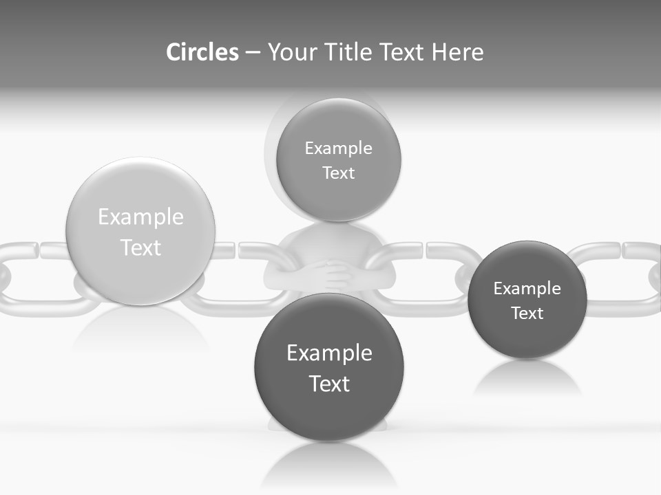 Figure Unite Power PowerPoint Template