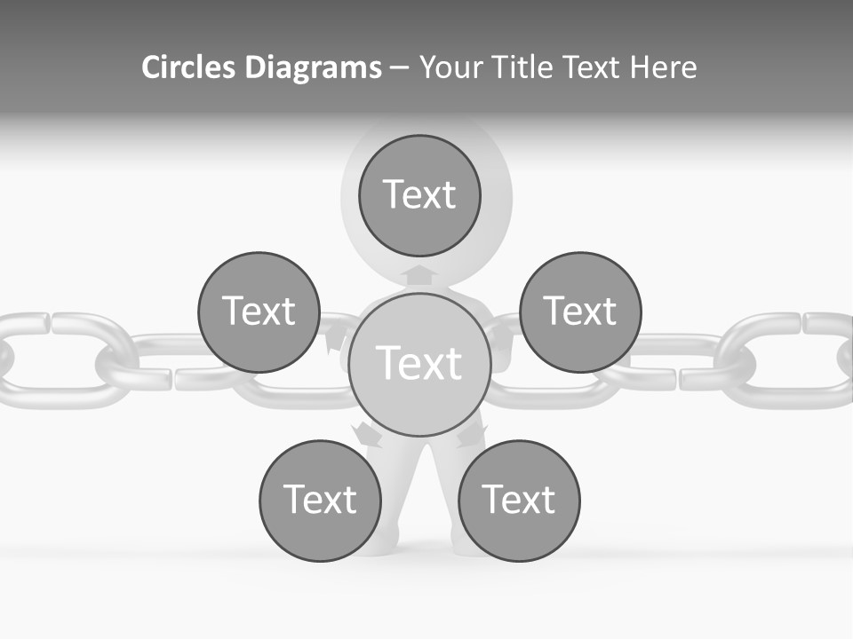 Figure Unite Power PowerPoint Template