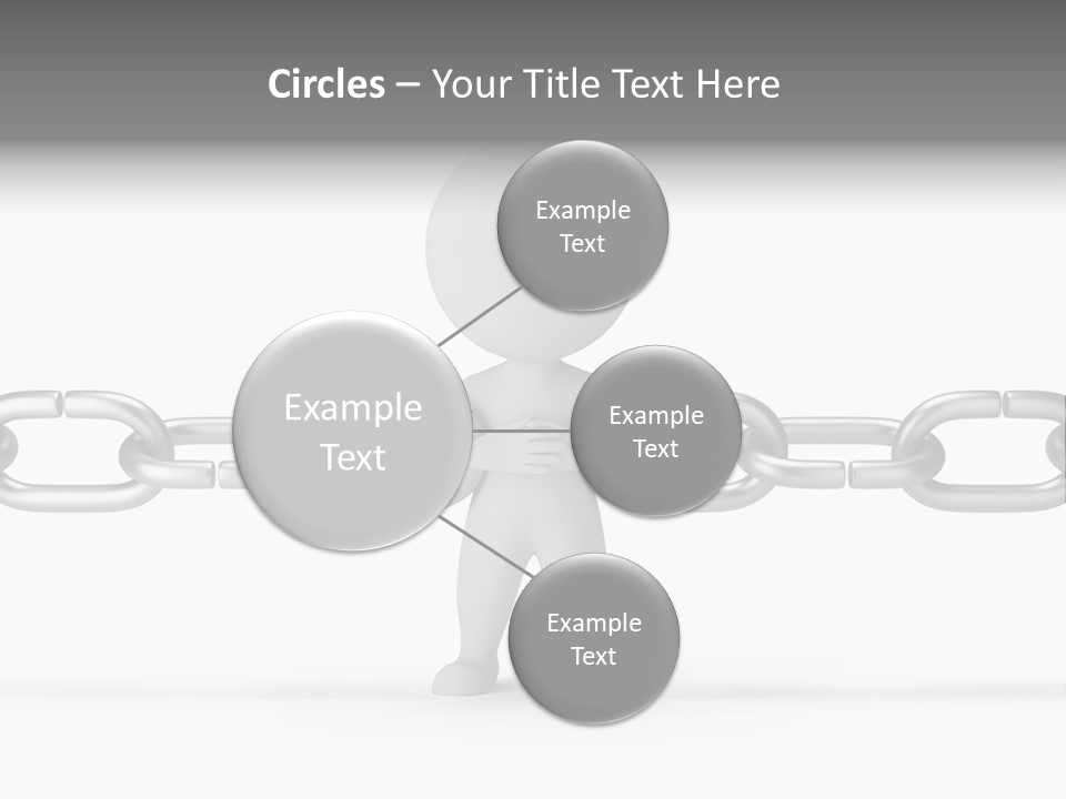 Figure Unite Power PowerPoint Template
