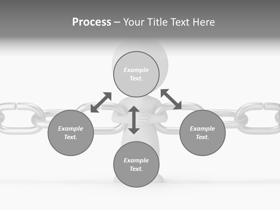 Figure Unite Power PowerPoint Template
