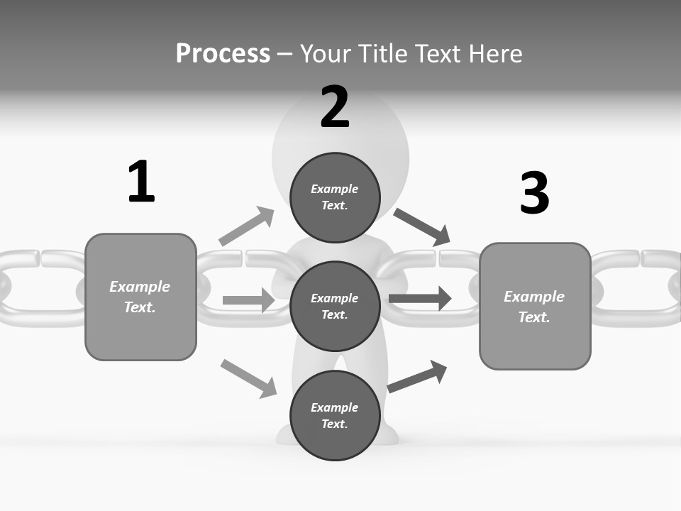 Figure Unite Power PowerPoint Template