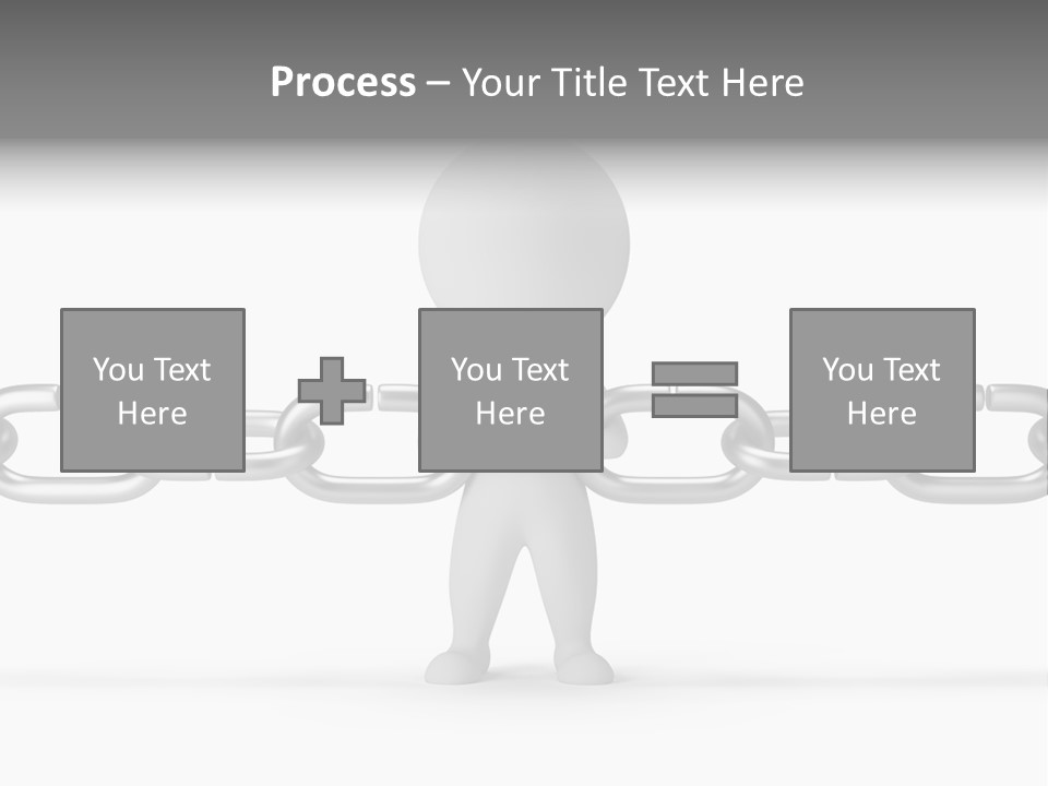 Figure Unite Power PowerPoint Template