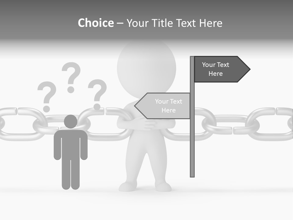 Figure Unite Power PowerPoint Template