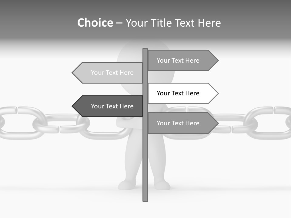 Figure Unite Power PowerPoint Template