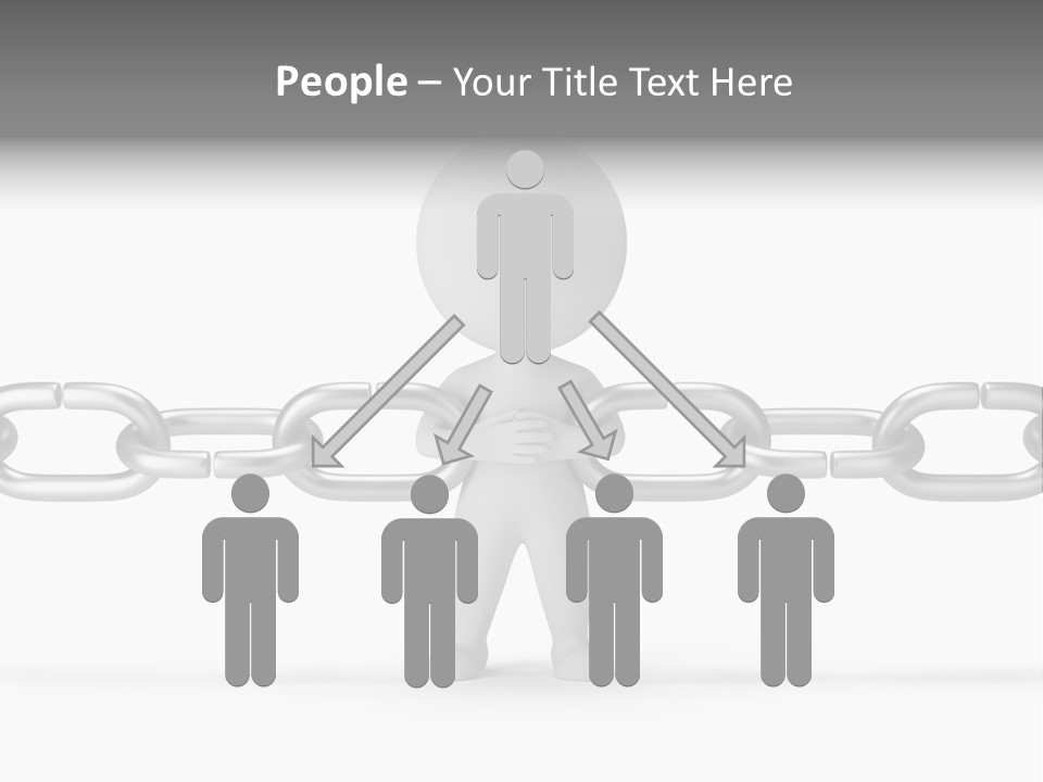 Figure Unite Power PowerPoint Template