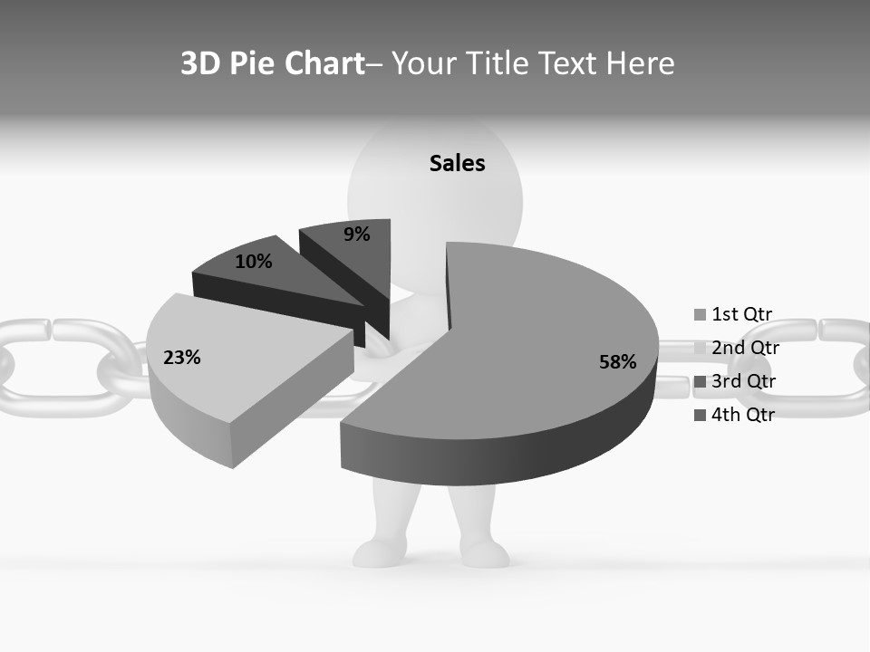 Figure Unite Power PowerPoint Template