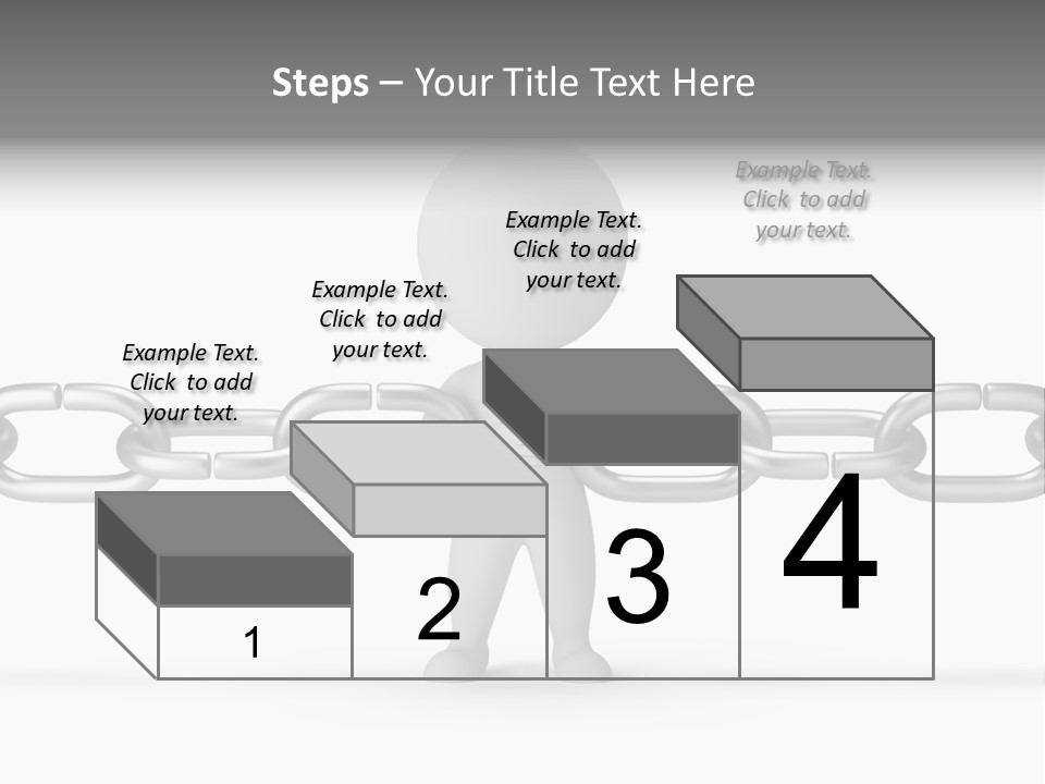 Figure Unite Power PowerPoint Template