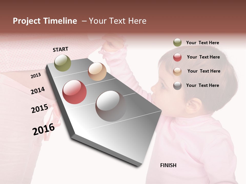 Positive Pregnancy Expecting PowerPoint Template