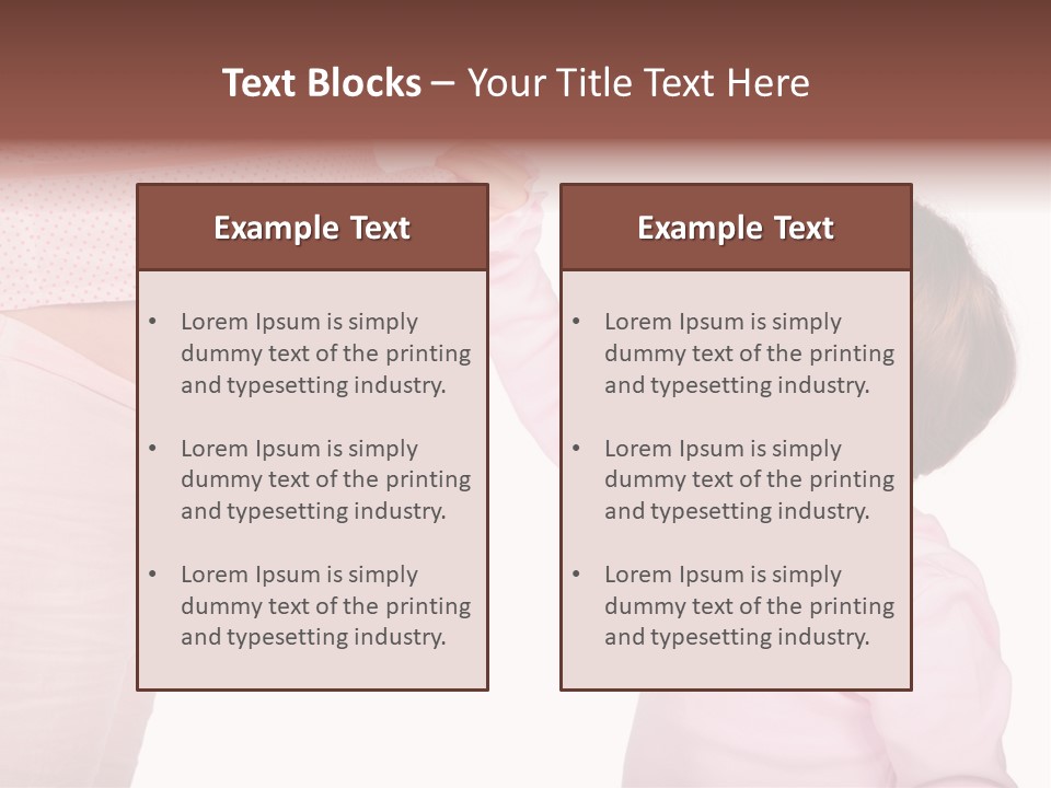 Positive Pregnancy Expecting PowerPoint Template