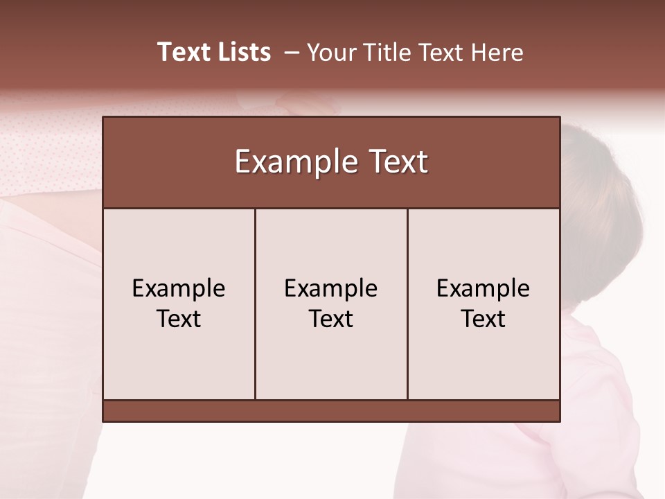Positive Pregnancy Expecting PowerPoint Template