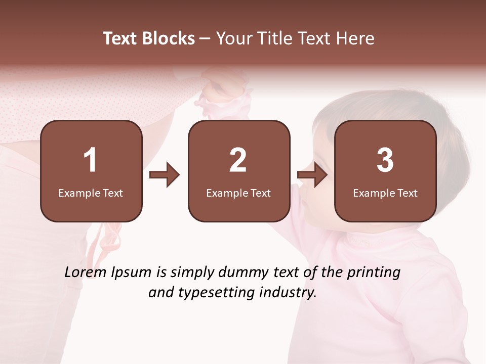 Positive Pregnancy Expecting PowerPoint Template