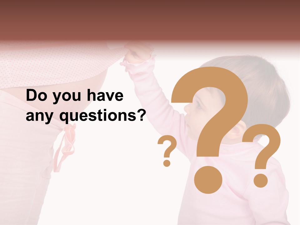 Positive Pregnancy Expecting PowerPoint Template