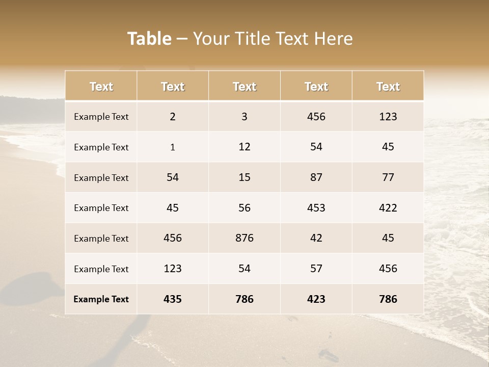 Woman Beautiful Sunlight PowerPoint Template