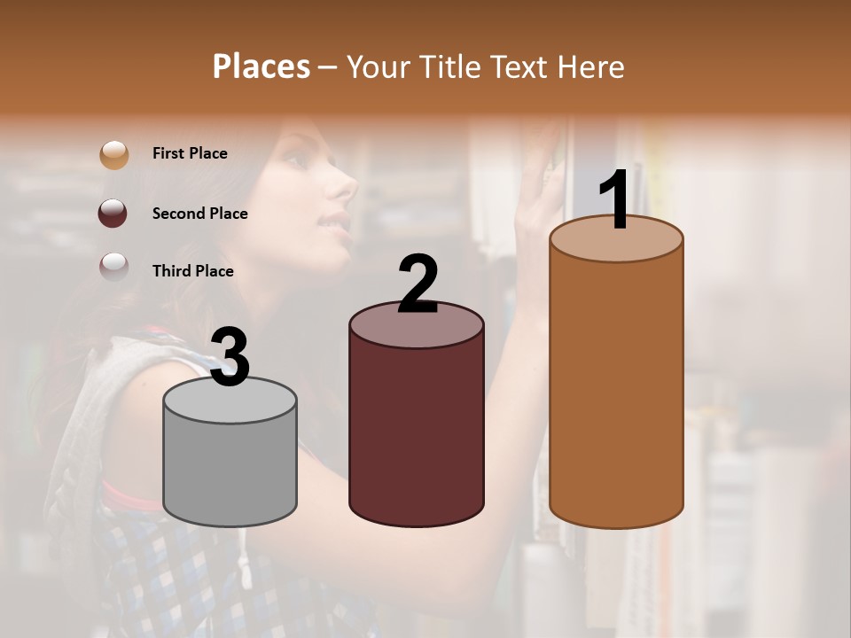 Office One Looking PowerPoint Template