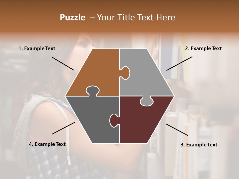 Office One Looking PowerPoint Template