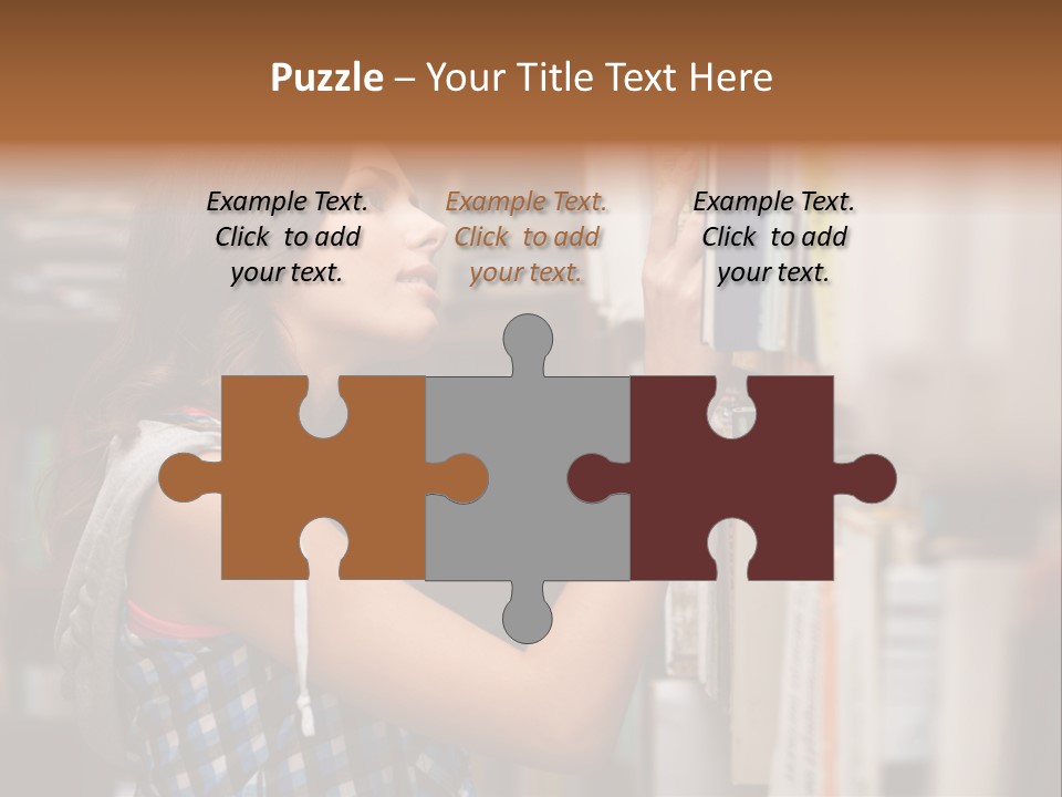Office One Looking PowerPoint Template