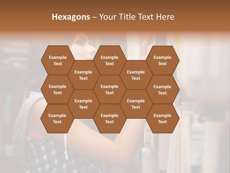 Office One Looking PowerPoint Template