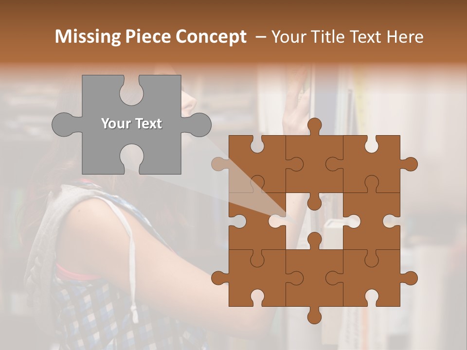 Office One Looking PowerPoint Template