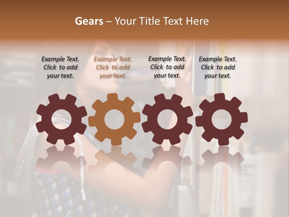 Office One Looking PowerPoint Template