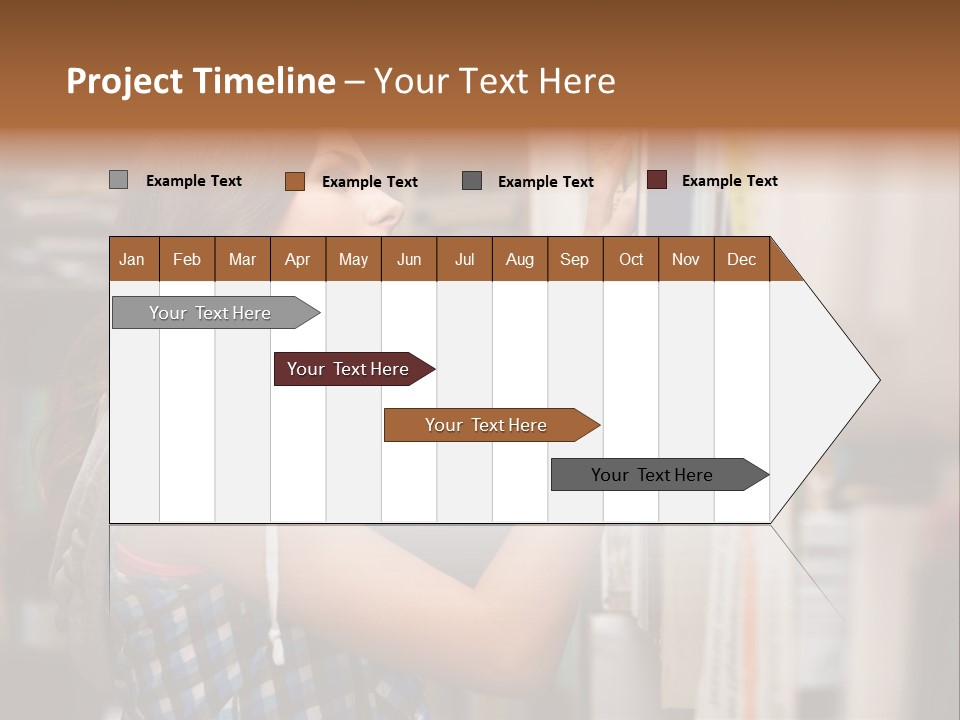 Office One Looking PowerPoint Template