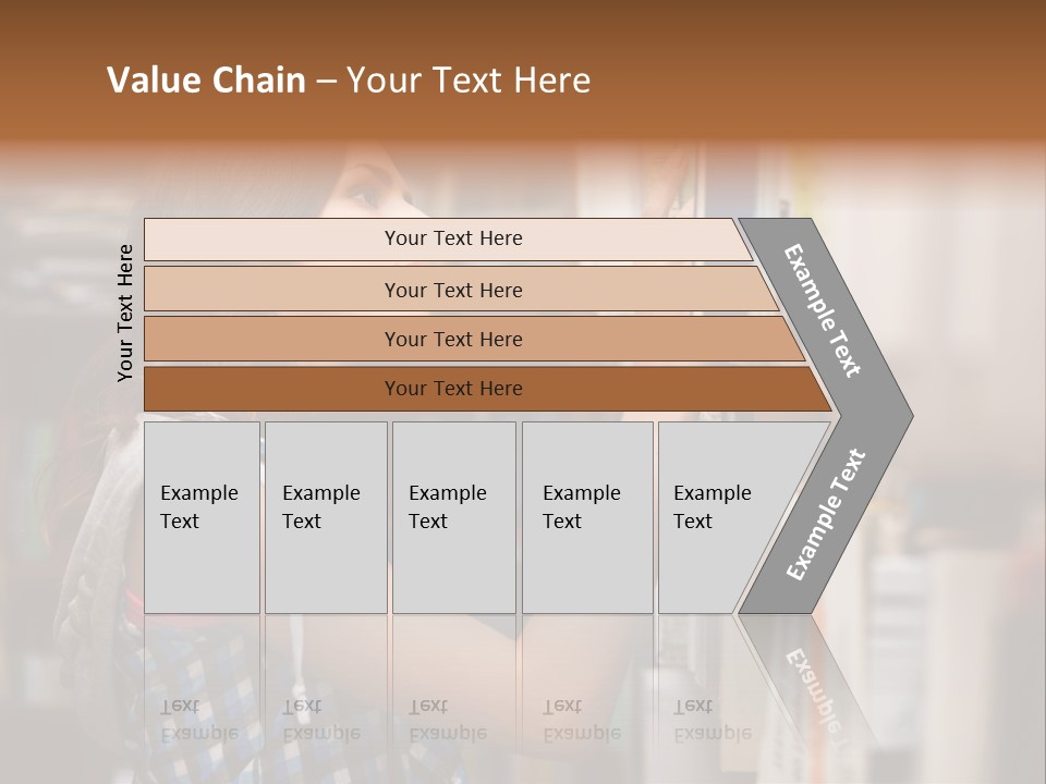 Office One Looking PowerPoint Template